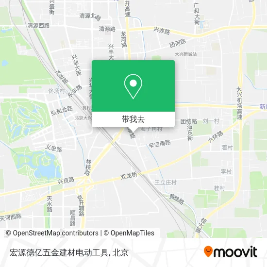 宏源德亿五金建材电动工具地图