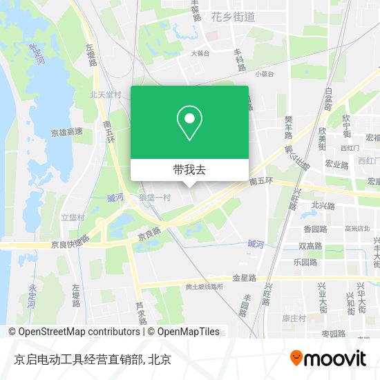 京启电动工具经营直销部地图