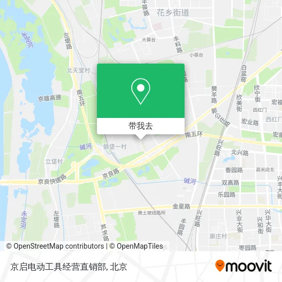 京启电动工具经营直销部地图
