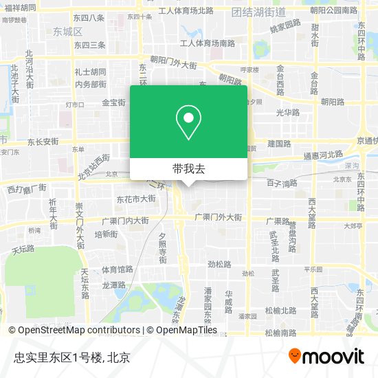 忠实里东区1号楼地图
