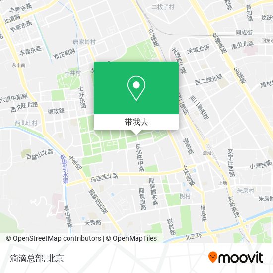 滴滴总部地图