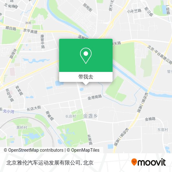 北京雅伦汽车运动发展有限公司地图