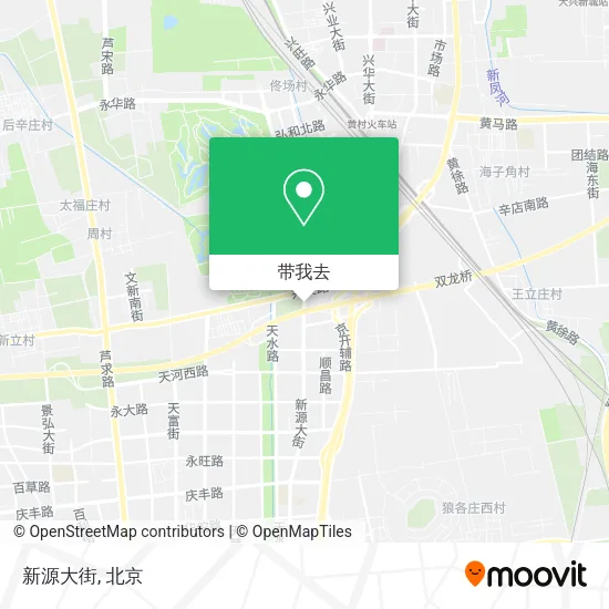 新源大街地图