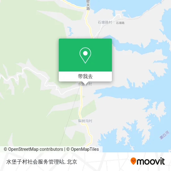 水堡子村社会服务管理站地图