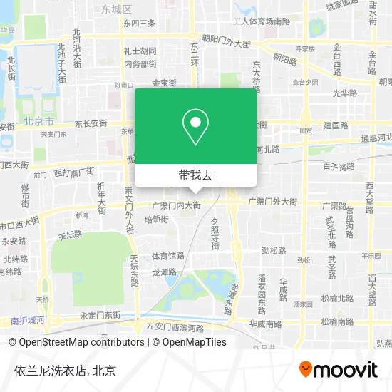 依兰尼洗衣店地图
