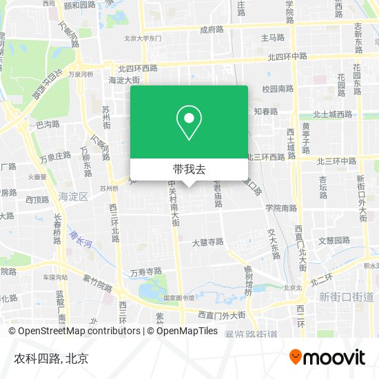 农科四路地图