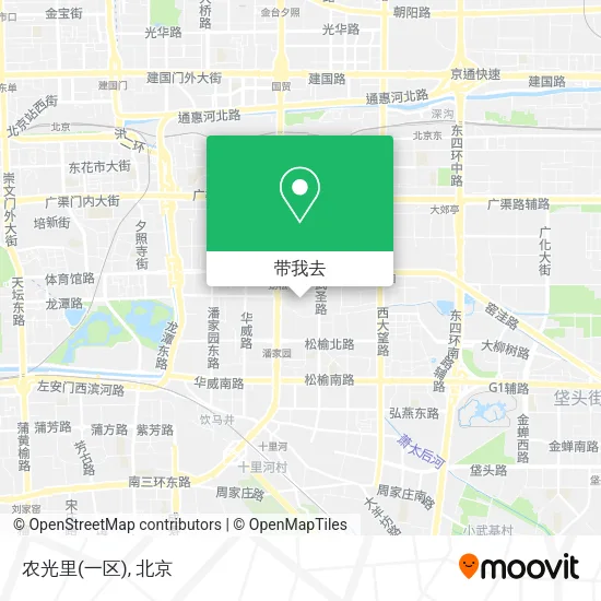 农光里(一区)地图