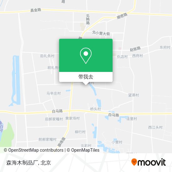 森海木制品厂地图