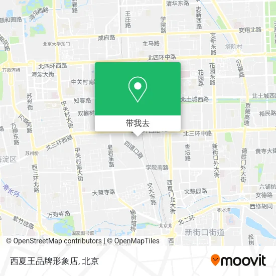 西夏王品牌形象店地图