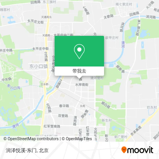 润泽悦溪-东门地图
