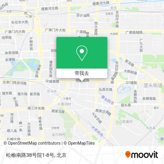 松榆南路38号院1-8号地图