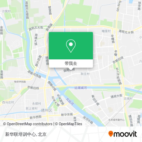 新华联培训中心地图