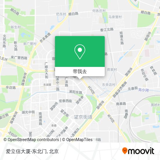 爱立信大厦-东北门地图