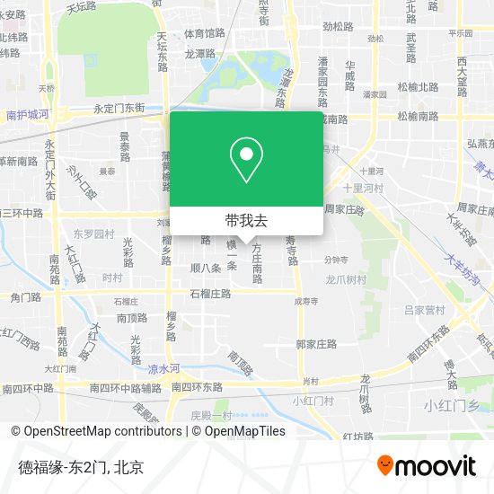 德福缘-东2门地图