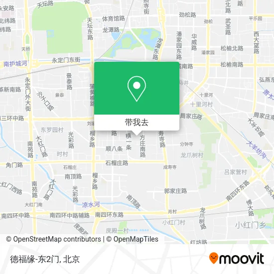 德福缘-东2门地图