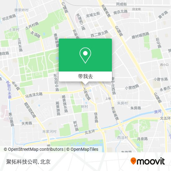 聚拓科技公司地图