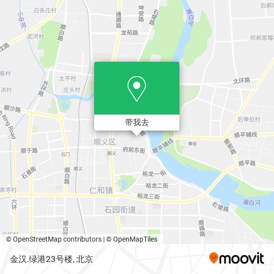 金汉.绿港23号楼地图