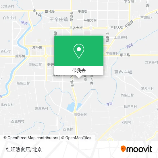 红旺熟食店地图
