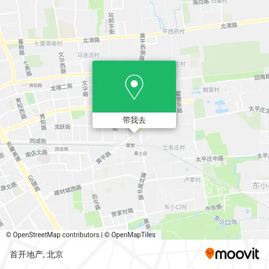 首开地产地图