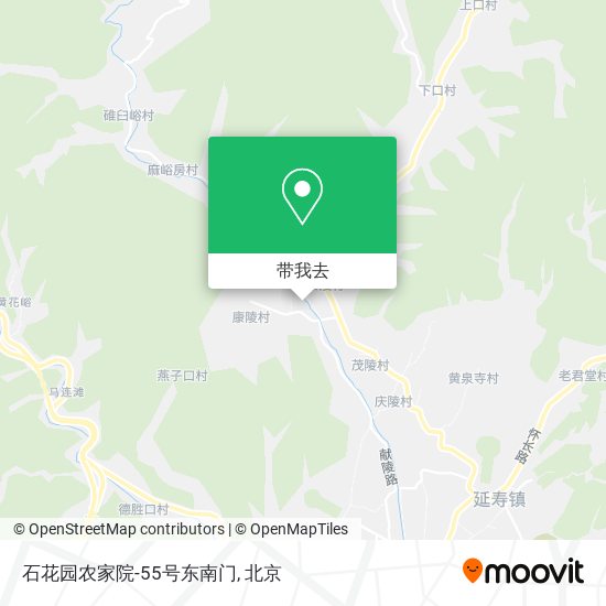 石花园农家院-55号东南门地图