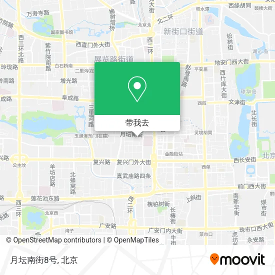 月坛南街8号地图