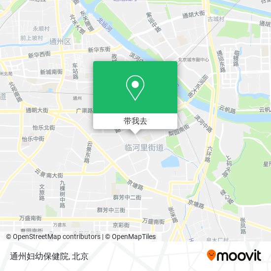通州妇幼保健院地图