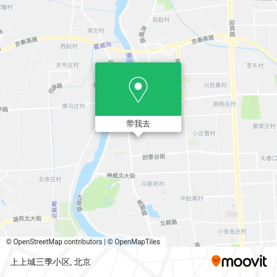 上上城三季小区地图