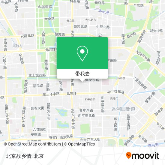北京故乡情地图
