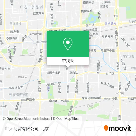 世天商贸有限公司地图