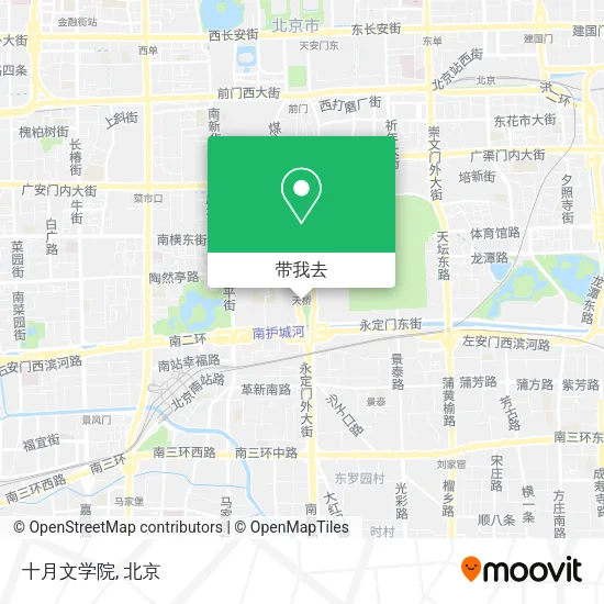十月文学院地图