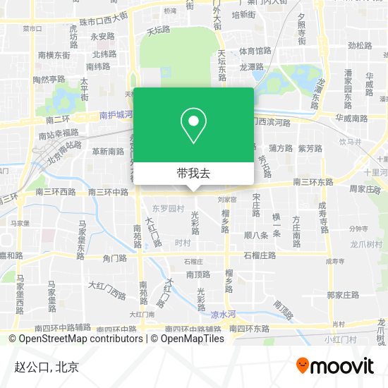 赵公口地图