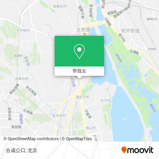 合成公口地图