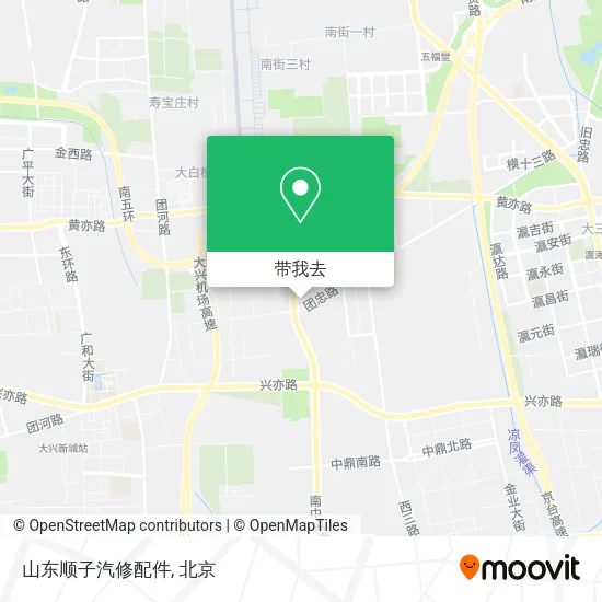 山东顺子汽修配件地图