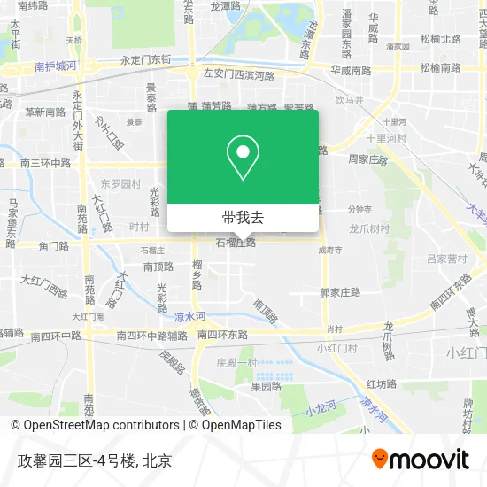 政馨园三区-4号楼地图