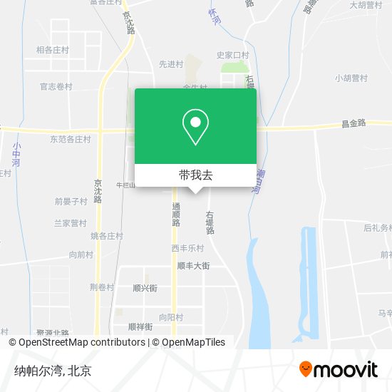 纳帕尔湾地图