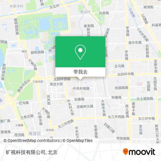 旷视科技有限公司地图