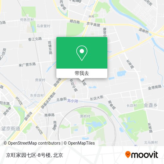 京旺家园七区-8号楼地图
