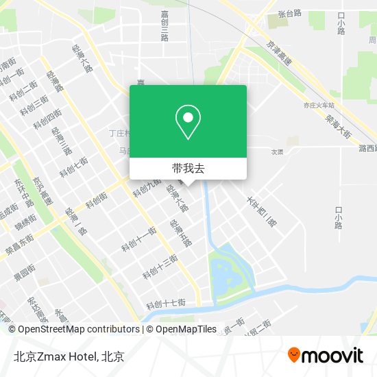 北京Zmax Hotel地图