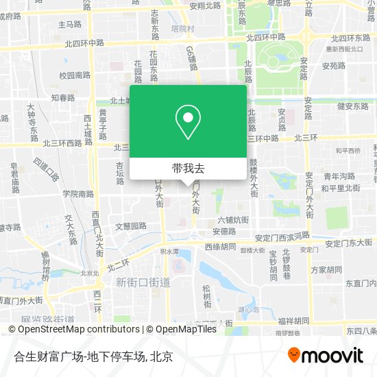 合生财富广场-地下停车场地图