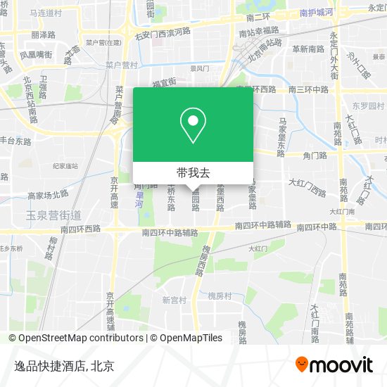 逸品快捷酒店地图