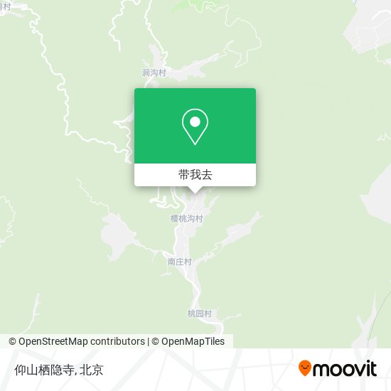 仰山栖隐寺地图