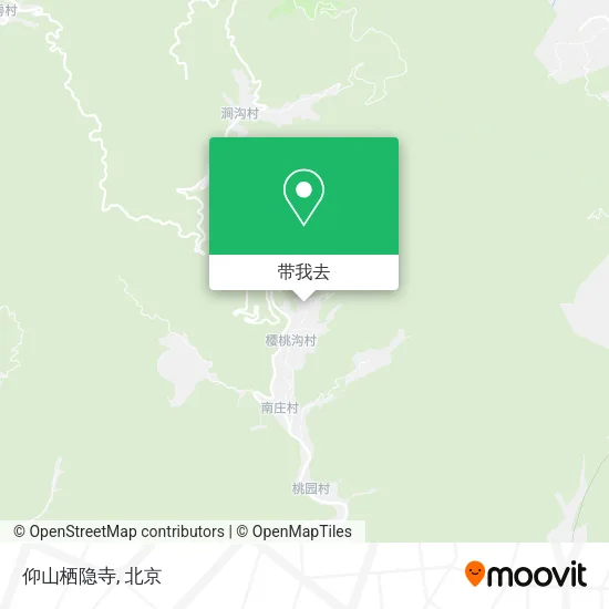 仰山栖隐寺地图