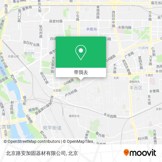 北京路安加固器材有限公司地图