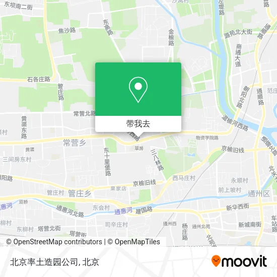 北京率土造园公司地图