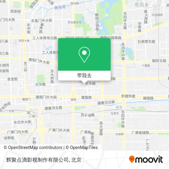 辉聚点滴影视制作有限公司地图