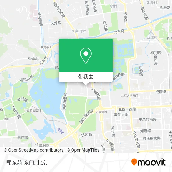 颐东苑-东门地图