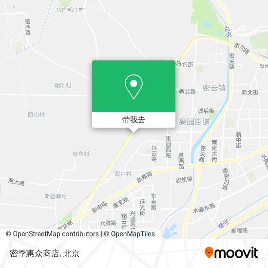 密季惠众商店地图