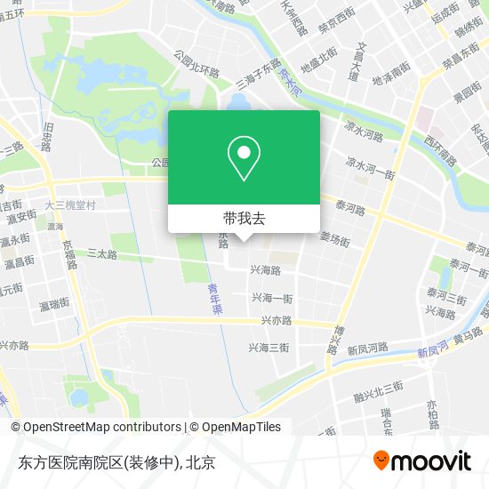 东方医院南院区(装修中)地图