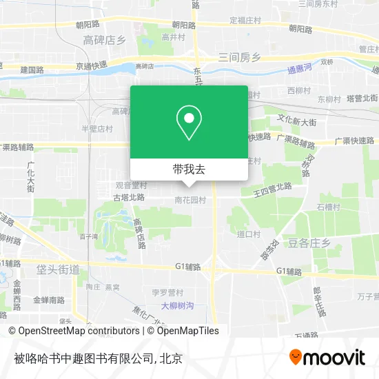 被咯哈书中趣图书有限公司地图