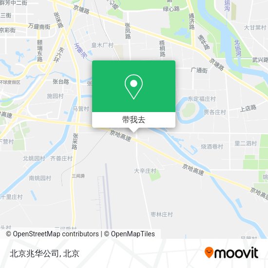 北京兆华公司地图